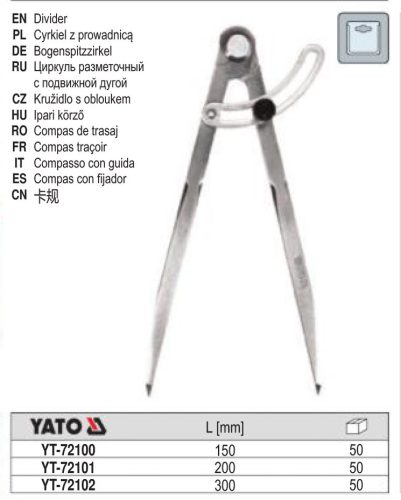 YATO YT-72101 Körző 200 mm