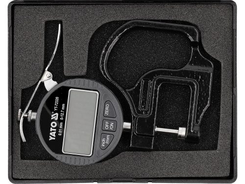 YATO YT-72320 Digtális vastagságmérő 12,7 mm / 0,01 mm