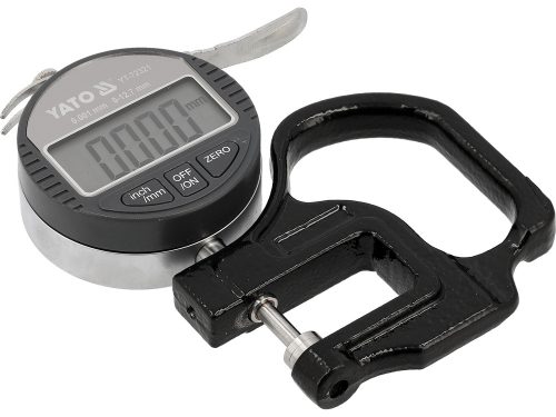 YATO YT-72321 Digtális vastagságmérő 12,7 mm / 0,001 mm