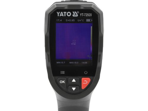 YATO YT-72920 Akkus hőkmera 96 x 96 mm - es kijelzővel 240 x 240 IRS 3,7V / 2Ah