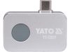 YATO YT-72931 Hőkamera USB-C 256X192 (512X384 SR mód) 25Hz + makro objektív