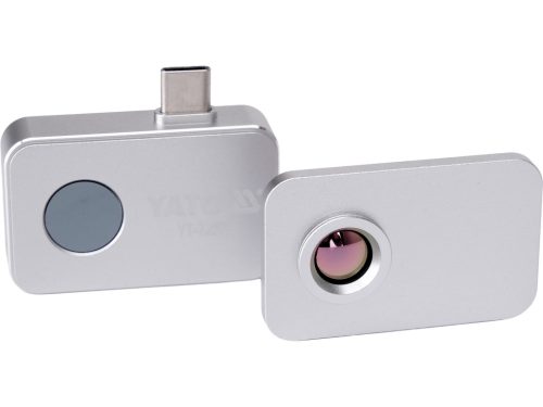 YATO YT-72931 Hőkamera USB-C 256X192 (512X384 SR mód) 25Hz + makro objektív