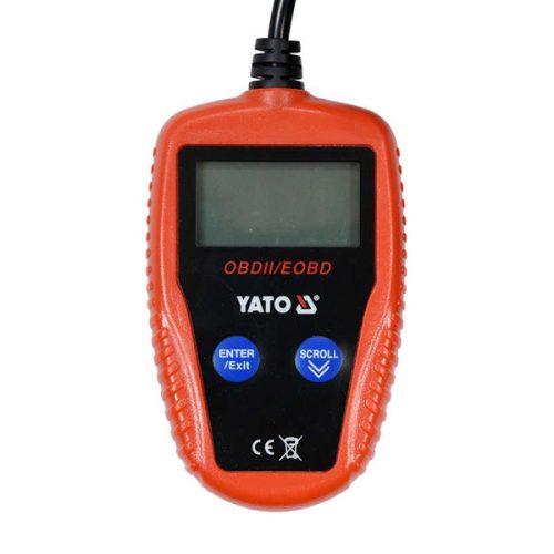 YATO YT-72977 OBD2 hibakód olvasó teszter