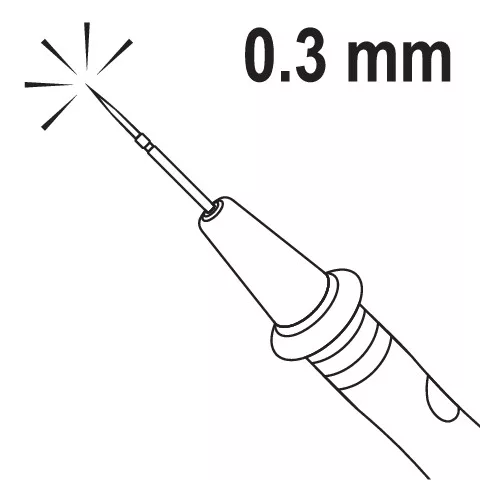 YATO YT-73077 mérőkábel digitális multiméterhez
