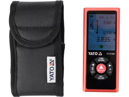 YATO YT-731249 Kétirányú lézeres távolságmérő (2 x 60 m)
