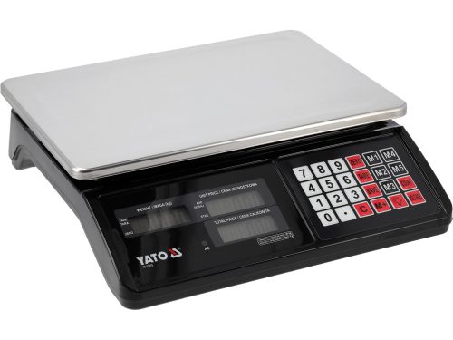 YATO YT-73270 Elektromos mérleg 40kg / 5g