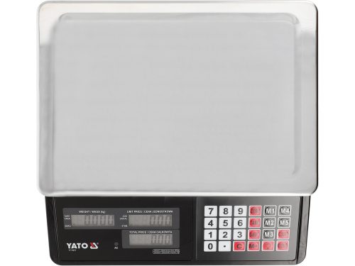 YATO YT-73270 Elektromos mérleg 40kg / 5g