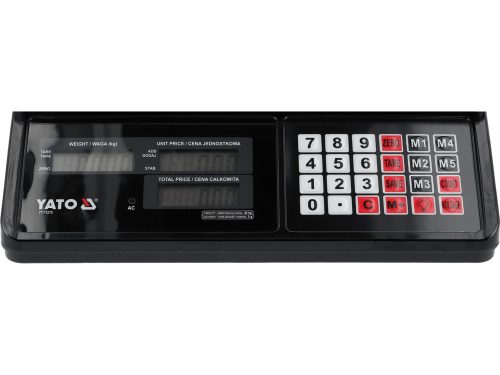 YATO YT-73270 Elektromos mérleg 40kg / 5g