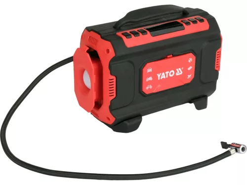 YATO YT-73451 Autós légkompresszor 12 V / 230 V 100 W