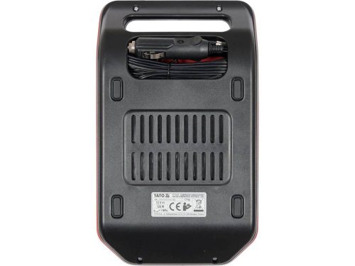 YATO YT-73470 Autós kompresszor 12V 10 bar LCD kijelzővel, LED lámpával