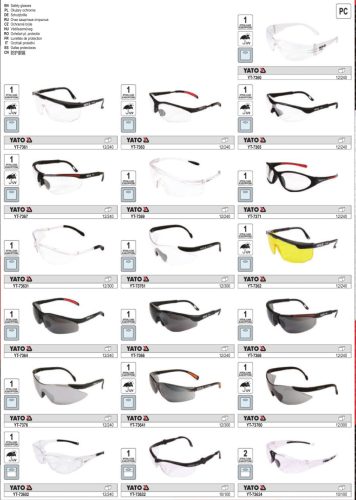 YATO YT-7367 Védőszemüveg víztiszta