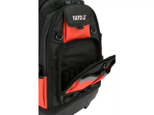YATO YT-74288 Kemény aljú szerszámos hátizsák görgőkkel 48 L