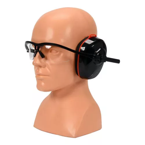 YATO YT-74636 Fülvédő tok 24 dB és víztiszta védőszemüveg UV védelemmel