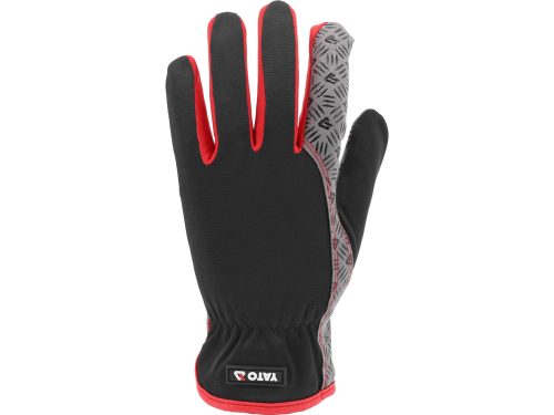 YATO YT-74678 Szintetikus bőr kesztyű, csúszásmentes 9-es méret