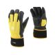 YATO YT-74690 Megerősített kesztyű, bélelt 10-es méret sárga