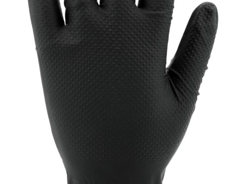 YATO YT-74742 Erős nitril kesztyű gyémánt mintával 9 - es méret 50 db/csomag