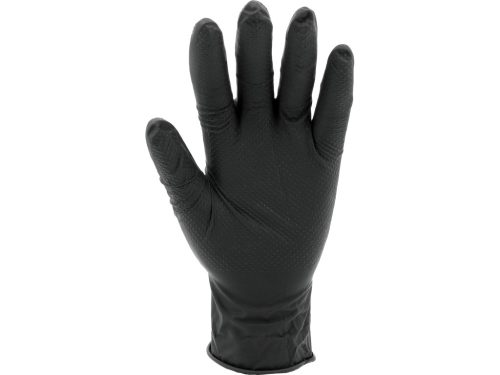 YATO YT-74743 Erős nitril kesztyű gyémánt mintával 10 - aes méret 50 db/csomag