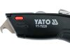 YATO YT-75220 Behúzható trapéz és horogpengés duplakés +2 x 3 db pótpengével
