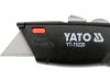 YATO YT-75220 Behúzható trapéz és horogpengés duplakés +2 x 3 db pótpengével