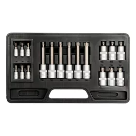   YATO YT-7751 Bit dugókulcs készlet 18 részes Torx 1/4", 1/2" CrV