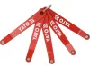 YATO YT-77750 Ultra alacsony profilú vegyes csavarhúzó készlet 5 részes (Lapos, PH1, PH2, PZ1, PZ2)