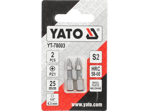YATO YT-78003 Bithegy PZ1 x 25 mm (2 db)