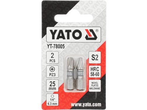 YATO YT-78005 Bithegy PZ3 x 25 mm (2 db)