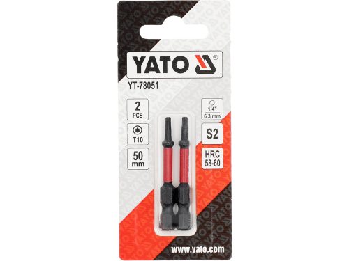YATO YT-78051 Impact bithegy T10 x 50 mm (2 db)