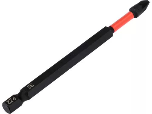 YATO YT-78064 Ütvecsavarozó bithegy 1/4 col 6,3 mm hatszög bitbefogással 100mm PZ2
