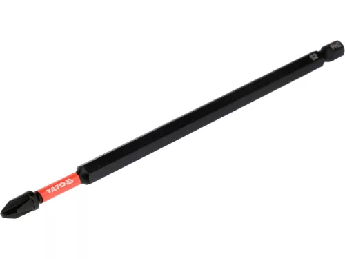 YATO YT-78067 Ütvecsavarozó bithegy 1/4 col 6,3 mm hatszög bitbefogással 150mm PH2