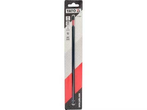 YATO YT-78071 Ütvecsavarozó bithegy 1/4 col 6,3 mm hatszög bitbefogással 250mm PH2