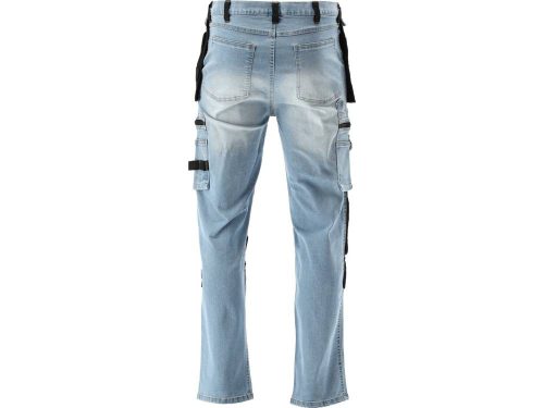 YATO YT-79073 Munkavédelmi farmer hosszúnadrág L/XL-es méret 17 zsebes
