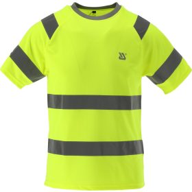   YATO YT-79377 Jól láthatsági rövid ujjú környakas póló ORIOLUS S. M