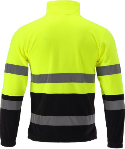 YATO YT-79393 Jól láthatsági magas nyakú polár pulóver ORIOLUS S. XXXL