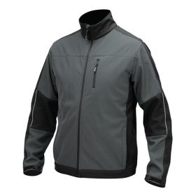   YATO YT-79541 Munkavédelmi softshell kabát szürke-fekete M-es méret 3 zsebes