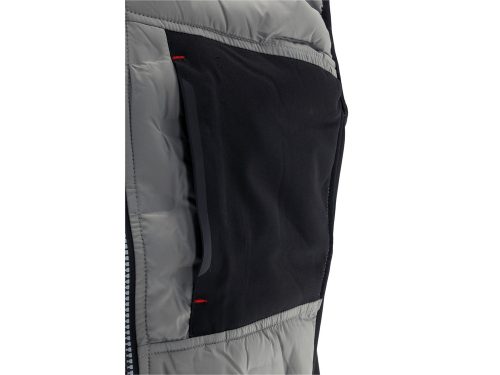 YATO YT-79662 Alaska szigetelt mellény béléssel szürke-fekete L