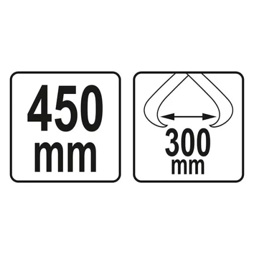 YATO YT-79904 Rönkfogó kampó 300 x 450 mm