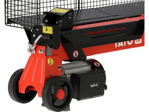 YATO YT-79950 Elektromos rönkhasító védőráccsal 5T max 520 mm rönkhossz