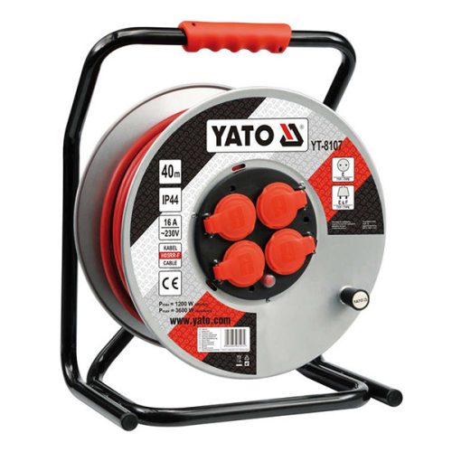 YATO YT-8107 Kábeldob 40m 3 x 2,5 mm2