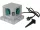 YATO YT-81272 Kültéri csatlakozóelosztó aljzat CUBE IP44 4 x 230V