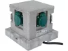 YATO YT-81272 Kültéri csatlakozóelosztó aljzat CUBE IP44 4 x 230V
