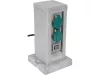 YATO YT-81273 Kültéri csatlakozóeosztó altzat TOWER GREAY  IP44 4 x 230V