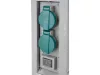 YATO YT-81273 Kültéri csatlakozóeosztó altzat TOWER GREAY  IP44 4 x 230V