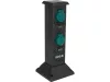 YATO YT-81274 Kültéri csatlakozóelosztó aljzat TOWER BLACK IP44 4 x 230V