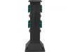 YATO YT-81274 Kültéri csatlakozóelosztó aljzat TOWER BLACK IP44 4 x 230V