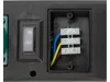 YATO YT-81274 Kültéri csatlakozóelosztó aljzat TOWER BLACK IP44 4 x 230V