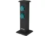YATO YT-81275 Kültéri csatlakozóelosztó aljzat METAL TOWER BLACK IP44 4 x 230V