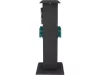 YATO YT-81276 Kültéri csatlakozóelosztó aljzat időkapcsolóval METAL TOWER BLACK IP44 4 x 230V