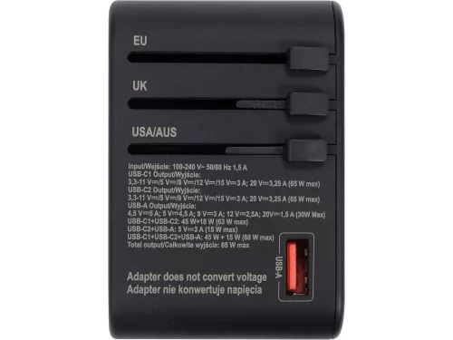 YATO YT-81303 Utazó adapter 65 W