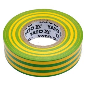   YATO YT-81655 Szigetelőszalag 19 x 0,13 mm x 20 m Zöld-sárga